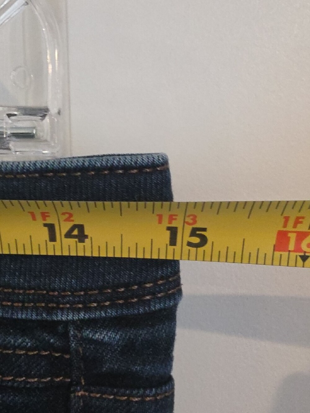 Women's Dark Blue Skinny Jeans - Stretch Slim Fit - Picture 5 of 8